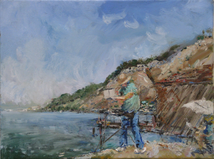 north beach plein air